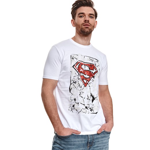 T-shirt licencyjny superman Top Secret M promocyjna cena Top Secret