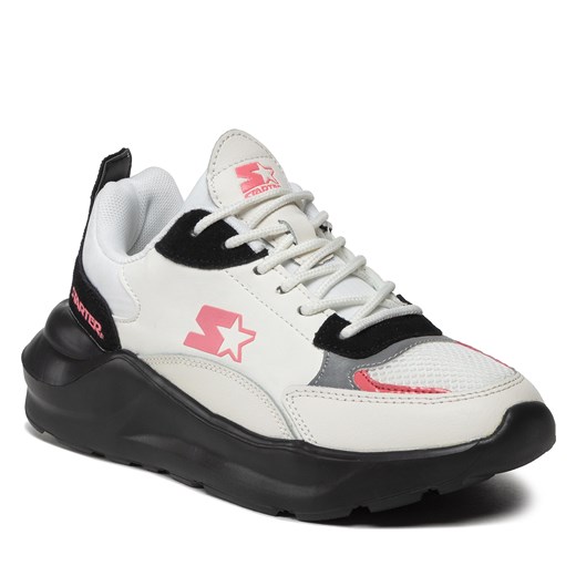 Sneakersy STARTER - Cary SWN102321 White/Black/Pink Starter 36 eobuwie.pl