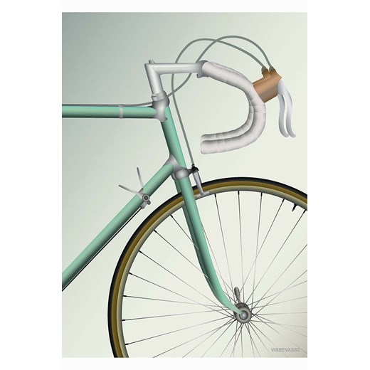 Vissevasse plakat Racing Bicycle 50x70 cm ze sklepu ANSWEAR.com w kategorii Plakaty - zdjęcie 138752537