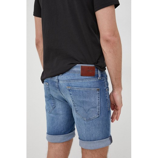 Pepe Jeans szorty jeansowe CANE SHORT męskie Pepe Jeans 32 ANSWEAR.com