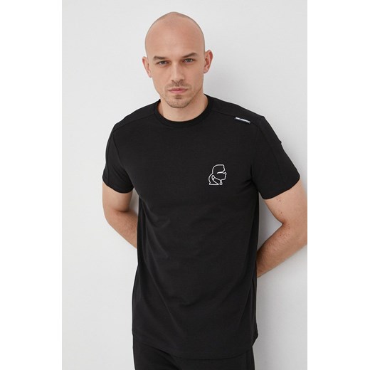 Karl Lagerfeld t-shirt męski kolor czarny z nadrukiem Karl Lagerfeld S ANSWEAR.com