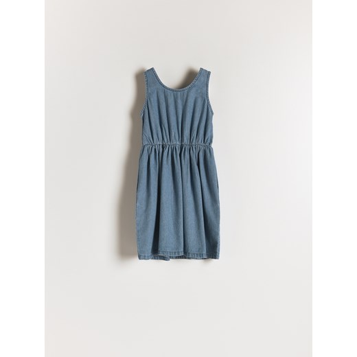 Reserved - Denimowa sukienka - Niebieski Reserved 134 Reserved
