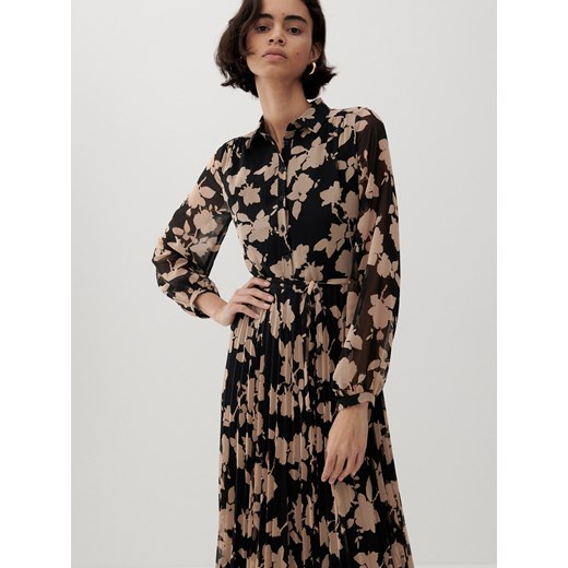 Reserved - Sukienka z plisowanym dołem - Wielobarwny Reserved 42 Reserved