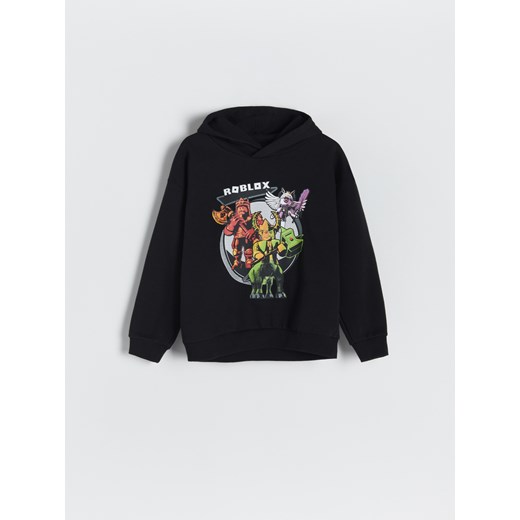 Reserved - Bluza z kapturem Roblox - Czarny Reserved 158 Reserved