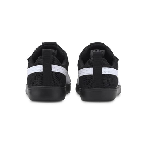 BUTY DZIECIĘCE COURTFLEX MESH CZARNE Puma 34.5 promocja taniesportowe.pl
