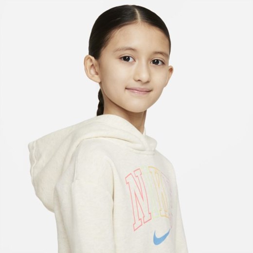 Bluza z kapturem dla małych dzieci Nike - Brązowy Nike 35.5 Nike poland