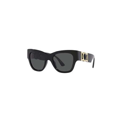 Versace okulary przeciwsłoneczne damskie kolor czarny Versace 52 ANSWEAR.com