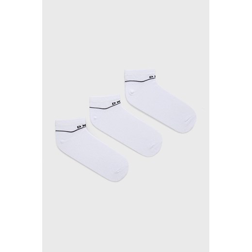 Dkny skarpetki męskie kolor biały 40/45 ANSWEAR.com