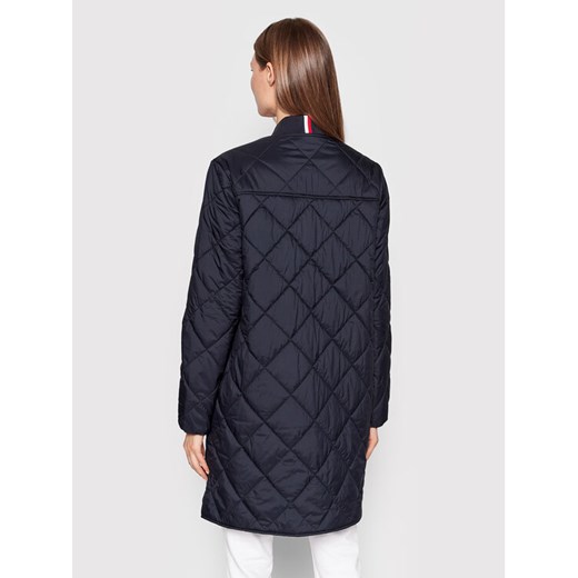 Tommy Hilfiger Kurtka przejściowa Quilted WW0WW34710 Granatowy Regular Fit Tommy Hilfiger S MODIVO