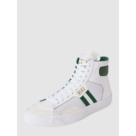 Sneakersy wysokie z detalami z logo Polo Ralph Lauren 41 Peek&Cloppenburg