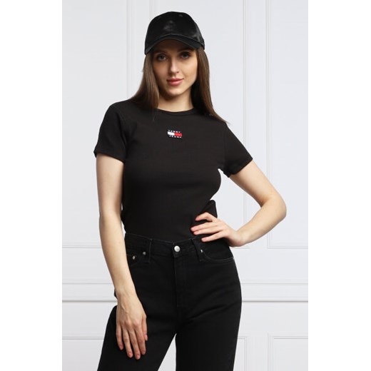 Tommy Jeans T-shirt | Cropped Fit Tommy Jeans S promocja Gomez Fashion Store