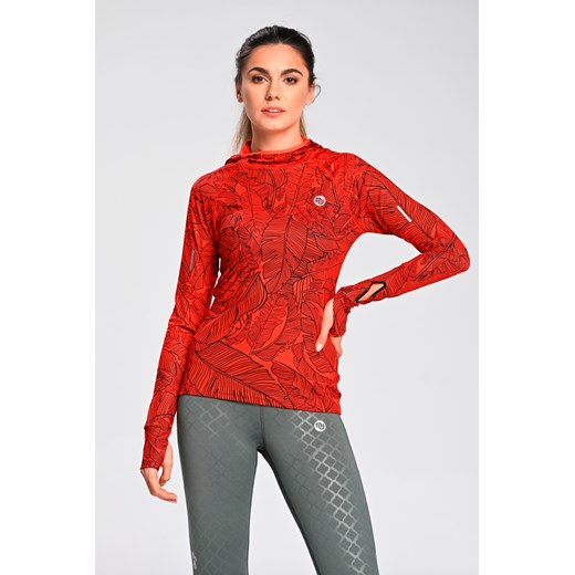 Bluza Z Kapturem Verano Red Nessi Sportswear M promocja Nessi Sportswear