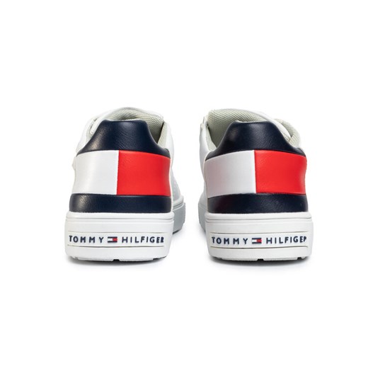 Tommy Hilfiger Sneakersy Low Cut Velcro Sneaker T3B4-30719-0193 S Biały Tommy Hilfiger 34 okazyjna cena MODIVO