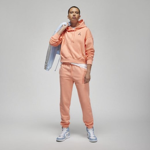 Damska dzianinowa bluza z kapturem Jordan Essentials - Różowy Jordan XL Nike poland okazja