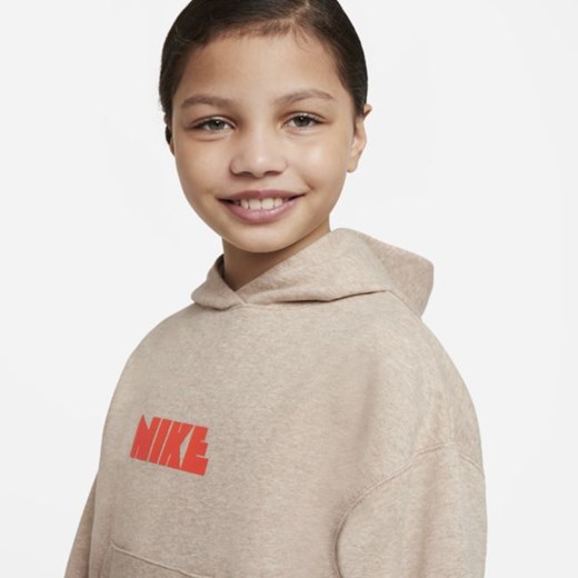 Bluza z kapturem dla dużych dzieci Nike Sportswear Circa 72 - Brązowy Nike XL Nike poland