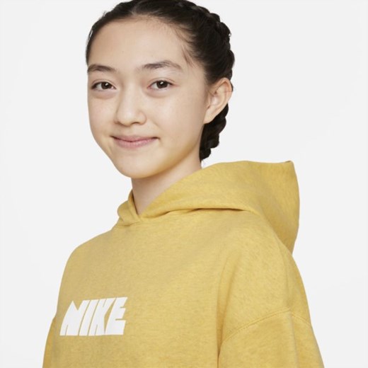 Bluza z kapturem dla dużych dzieci Nike Sportswear Circa 72 - Żółć Nike XL Nike poland