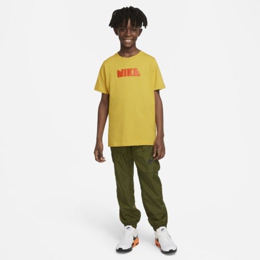 T-shirt dla dużych dzieci Nike Sportswear Circa 72 - Żółć Nike L Nike poland