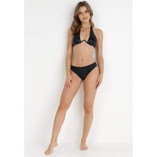 Czarne Bikini Monastis XL Born2be Odzież