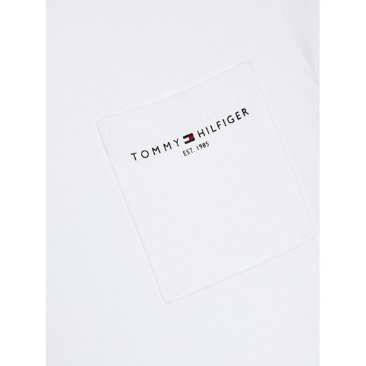 Tommy Hilfiger T-Shirt Essential Pocket KB0KB06556 D Biały Regular Fit Tommy Hilfiger 12Y MODIVO