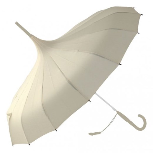 Grace - parasolka typu pagoda - ecru Soake  Parasole MiaDora.pl