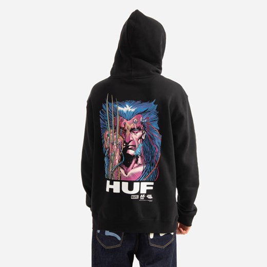 Bluza męska HUF x Marvel Weapon X Pullover Hoodie PF00557 BLACK Huf M sneakerstudio.pl