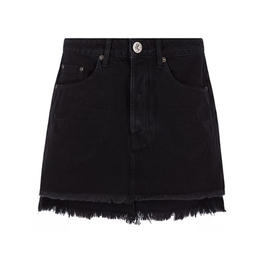 One Teaspoon Spódnica jeansowa Vanguard 23005 Czarny Regular Fit One Teaspoon 28 MODIVO promocja