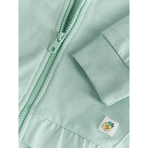 Reserved - Dresowa bluza z naszywką - Zielony Reserved 140 Reserved
