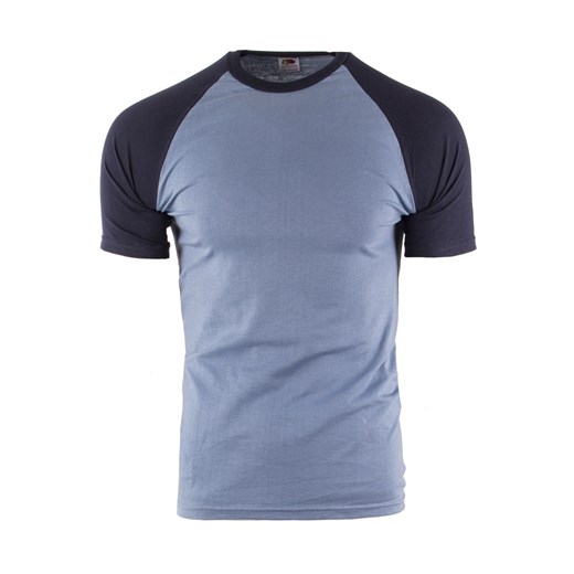 koszulka  Rolly 015 - błękit ze sklepu Risardi w kategorii T-shirty męskie - zdjęcie 138924486