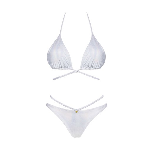 Blancossa biały dwuczęściowy strój kąpielowy bikini, Kolor biały, Rozmiar S, Obsessive S okazja Intymna