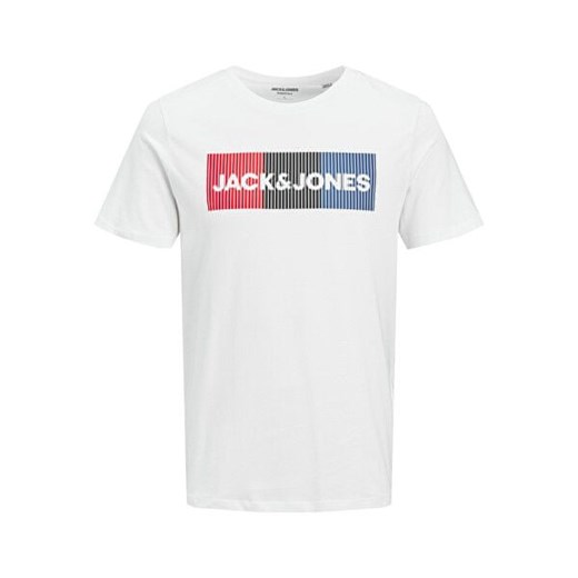 Jack&Jones Koszulka męska JJECORP 12151955White ZAGRAJ SLIM (Wielkość S) M promocyjna cena Mall