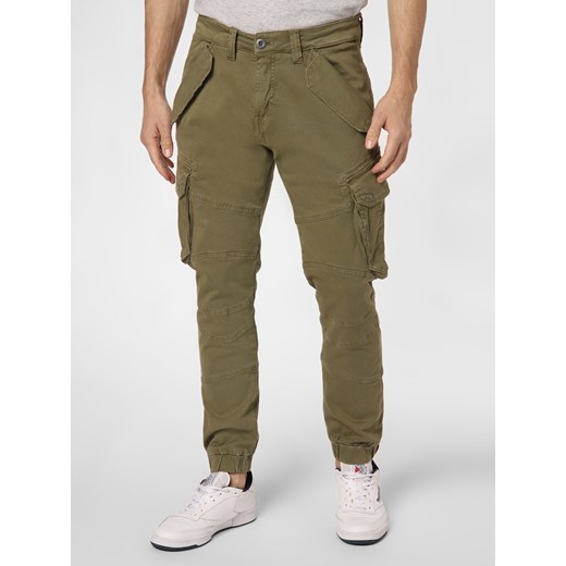 Alpha Industries Spodnie Mężczyźni Bawełna oliwkowy jednolity Alpha Industries 32 wyprzedaż vangraaf