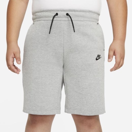 Spodenki dla dużych dzieci (chłopców) Nike Sportswear Tech Fleece - Szary Nike XL+ Nike poland