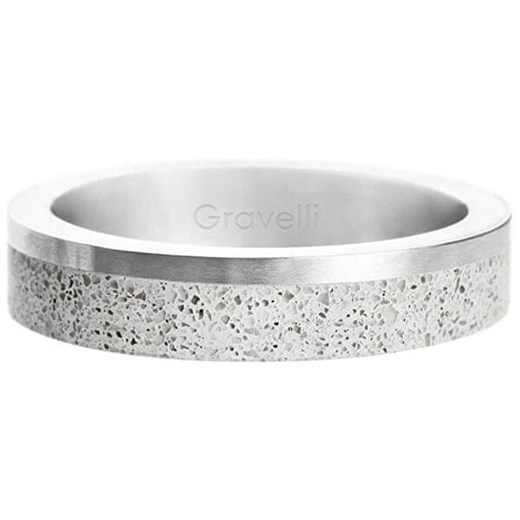 Gravelli Pierścień betonowy Edge Slim stal / szary GJRUSSG021 (obwód 60 mm) Gravelli 60.0 mm Mall promocja