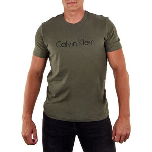 Calvin Klein Męska koszulka trykotowa Comfort Cotton S / S Crew Neck NM1129E Calvin Klein S promocyjna cena Mall