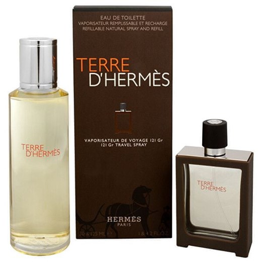 Hermès Terre D` Hermes - EDT 30 ml (plnitelná) + EDT 125 ml (náplň) Hermès Mall