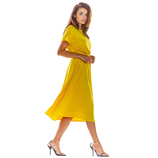 Sukienka Model A296 Yellow (36) 36 DobraKiecka