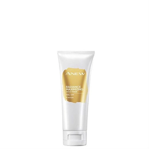 Avon Złota maska peelingująca do twarzy Anew (Radiance Maxi mizing Mask)Gold Mall