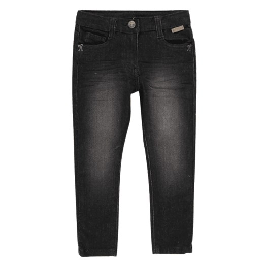 Boboli jeansy dziewczęce Basicos 490003_1 128 czarne Boboli 116 Mall