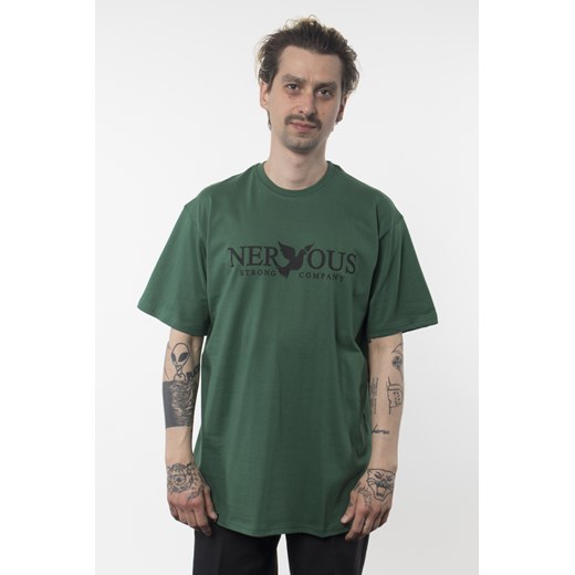 Koszulka Nervous Classic Green Nervous M California Skateshop