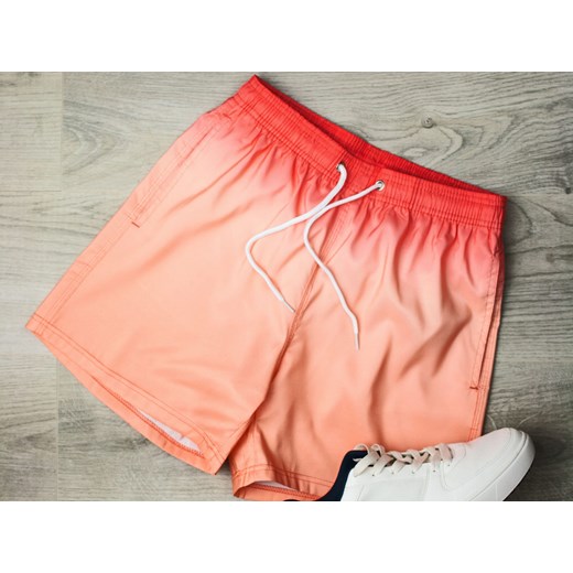 Krótkie męskie spodenki plażowe Recea ze sklepu Recea.pl w kategorii Kąpielówki - zdjęcie 139244885