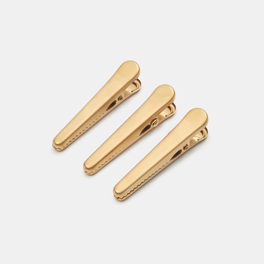 Sinsay - Klipsy do żywności 3 pack - Złoty Sinsay Jeden rozmiar Sinsay