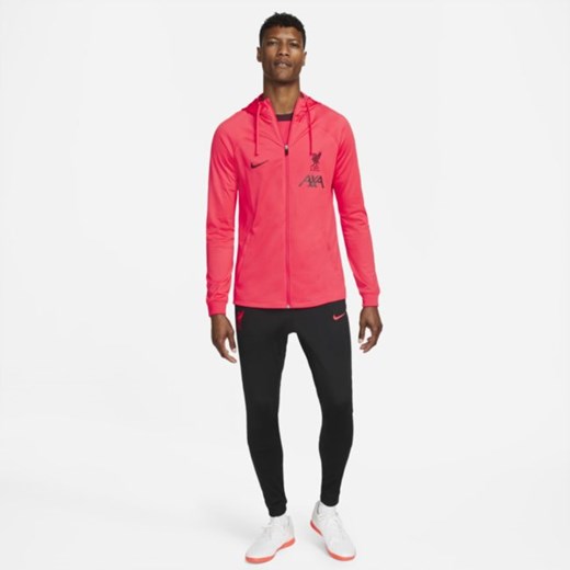 Męska dresowa bluza piłkarska Nike Dri-FIT Liverpool F.C. Strike - Czerwony Nike XL Nike poland