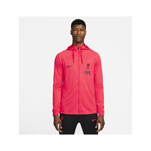 Męska dresowa bluza piłkarska Nike Dri-FIT Liverpool F.C. Strike - Czerwony Nike S Nike poland