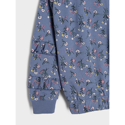 Sinsay - Bluza w kwiaty - Niebieski Sinsay 104 Sinsay