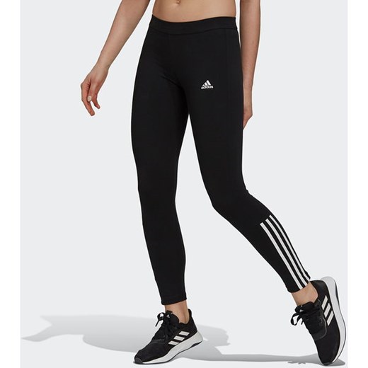 Legginsy damskie Essentials Fitted 3-Stripes 7/8 Tights Adidas XS wyprzedaż SPORT-SHOP.pl