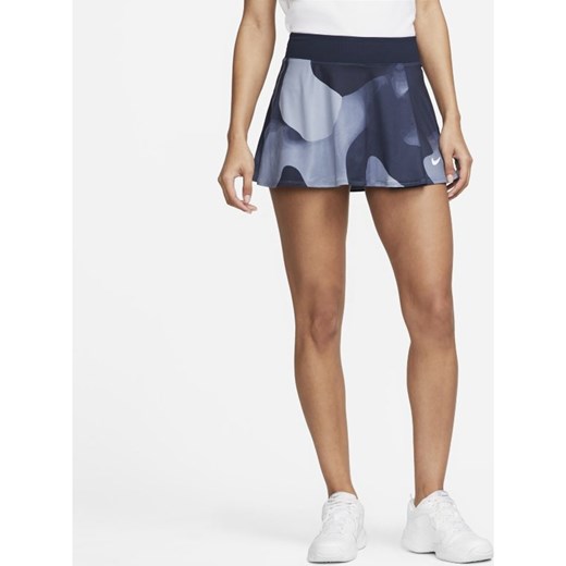 Damska spódniczka tenisowa z nadrukiem NikeCourt Dri-FIT Victory - Niebieski Nike M Nike poland