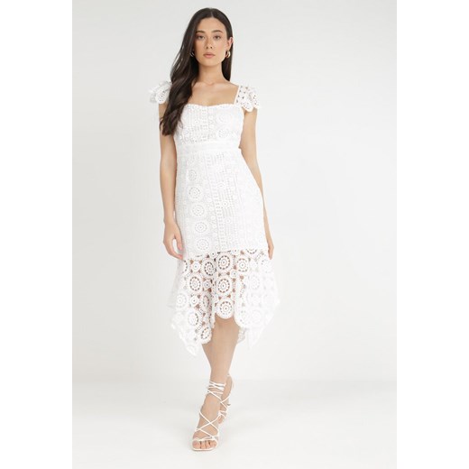 Biała Sukienka Adene ze sklepu Born2be Odzież w kategorii Sukienki - zdjęcie 139305038