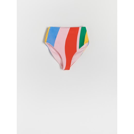 Reserved - Majtki bikini z wysokim stanem - Różowy Reserved M Reserved