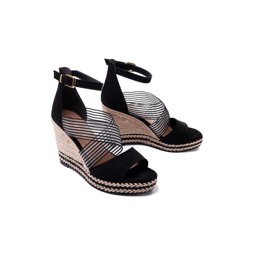TAMARIS 28350-28 001 black, sandały damskie Tamaris 36 e-kobi.pl