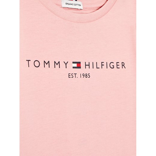 Tommy Hilfiger T-Shirt Essential KS0KS00201 D Różowy Regular Fit Tommy Hilfiger 14Y MODIVO